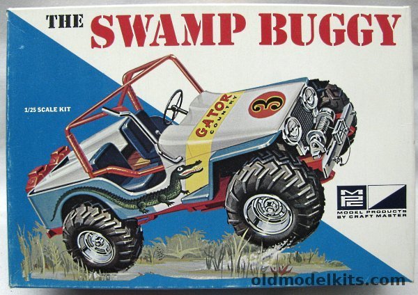 MPC 1/25 The Swamp Buggy 'Gator Country' Jeep - Stock or Custom, 407-200 plastic model kit